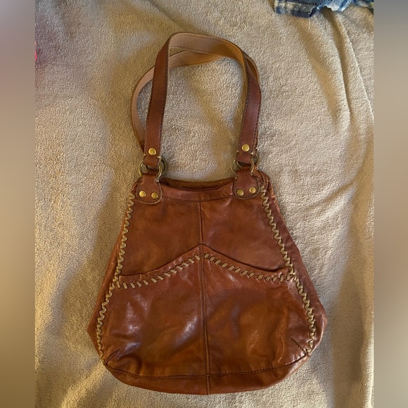 Lucky Brand Italian Leather Hobo Purse - Picture 1 of 4